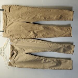 Girls Wonder Nation Jeggings Size L(10-12) Tan